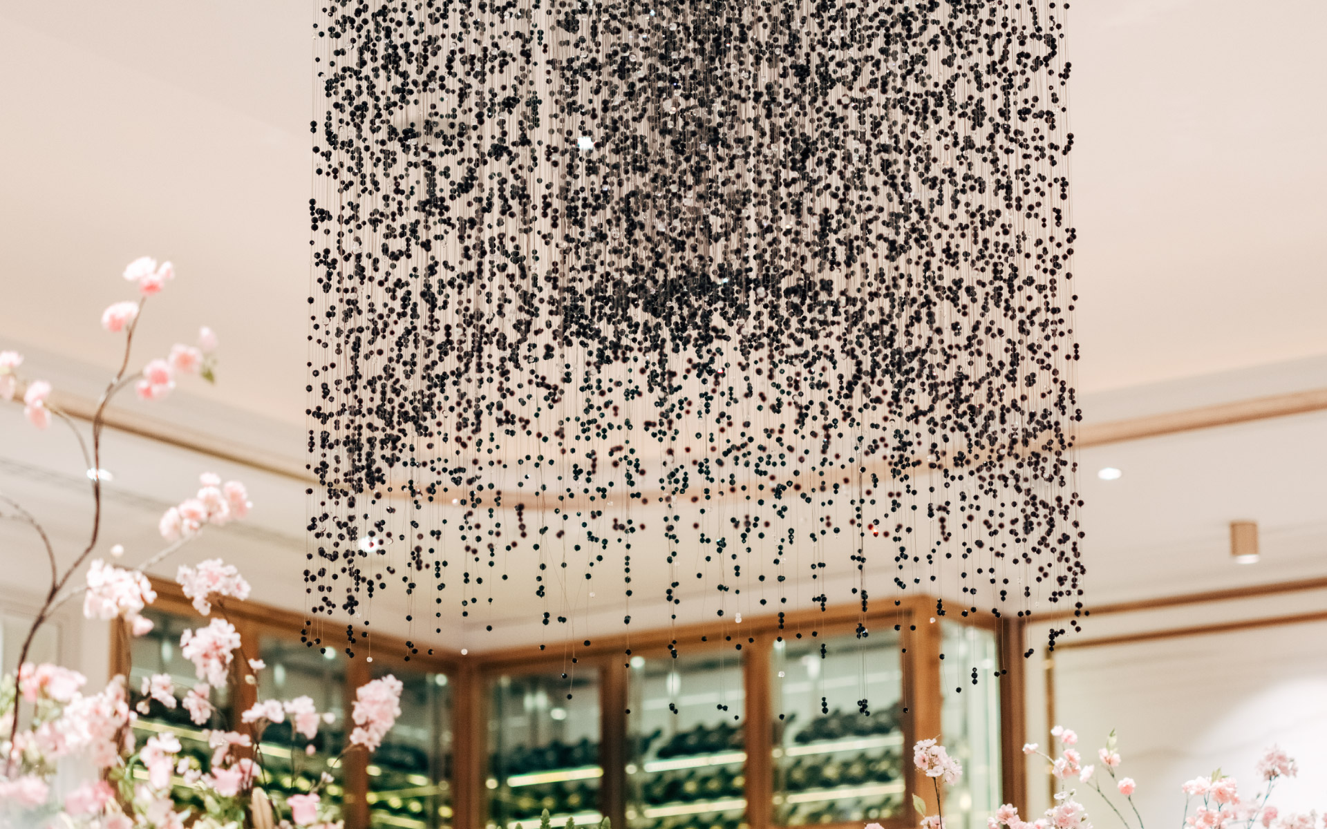 Inneneinrichtung im Restaurant *** Haerlin im Hotel Vier Jahreszeiten