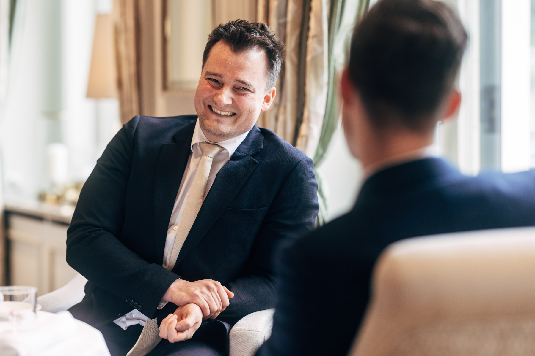 Portrait von Sommelier Christian Scholz